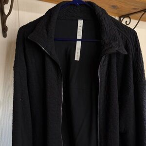 Lululemon Black Textured Lightweight Jacket